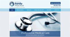 Desktop Screenshot of columbusfamilypractice.com